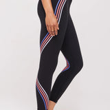 Ada Dream Multi Stripe Legging- Black