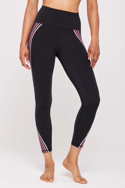 Ada Dream Multi Stripe Legging- Black