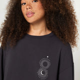 888 Dreamer Denver L/S Tee- Vintage Black