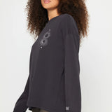 888 Dreamer Denver L/S Tee- Vintage Black