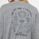 555 Change Denver L/S Tee- Heather Grey