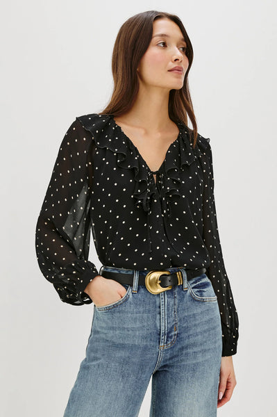 Honora Top - Polka Dots
