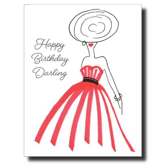 Happy Birthday Darling Card