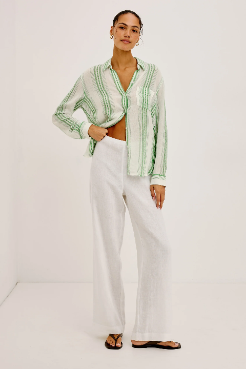 Charli Shirt - Margarita Stripe