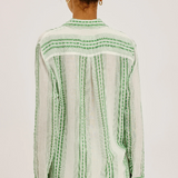 Charli Shirt - Margarita Stripe