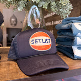 Setlist Trucker Hat - Blue/Red