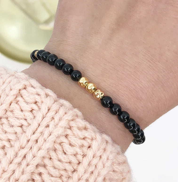 Danity Protection Luxe Bracelet - Onyx