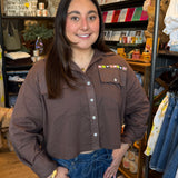 Pia Love Brigade Shirt - Caramel Earth