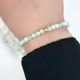 Danity Hope Bracelet - Green Moonstone