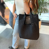 The Valencia - Black (Knotted)
