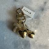 Bag Charm - Bubble Letter, T