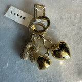 Bag Charm - Bubble Letter, R