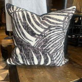 Palm Pillow - Black & White