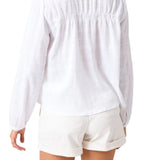 Long Lasting Textured Blouse - White