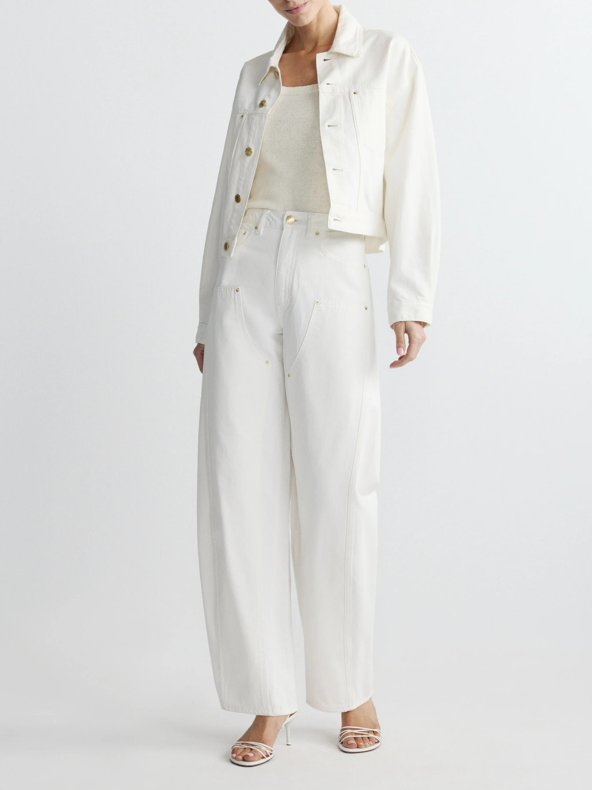 Jamie Denim Jacket - White