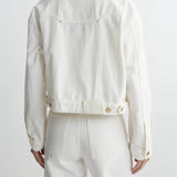 Jamie Denim Jacket - White