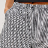 Jenner Short - Black Gingham