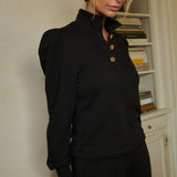 Jessie Sweatshirt - Jet Black