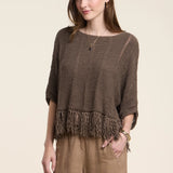 Katarina Cotton Top - Stone