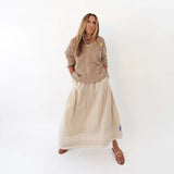 Summerland V-Neck Sweater - Clay