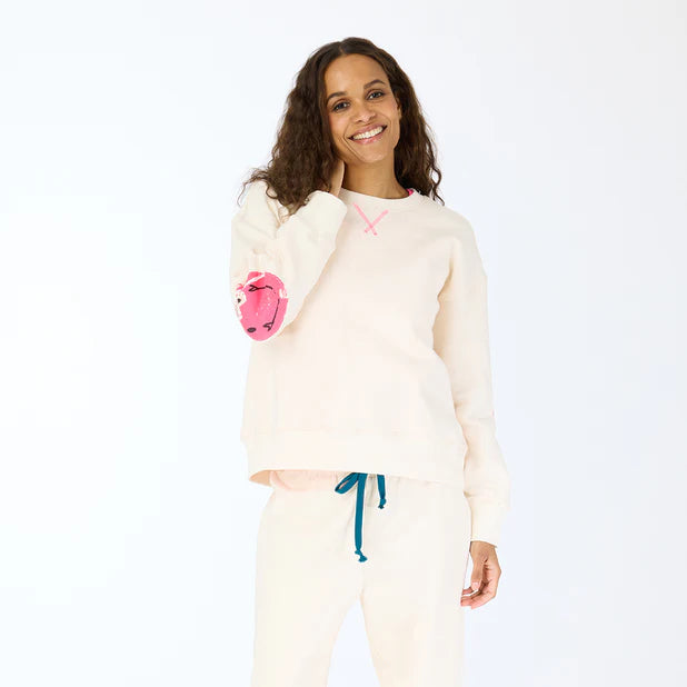 Ex- Boyfriend Smiley Sweatshirt - Canvas