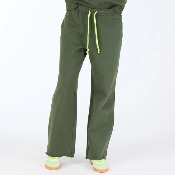 Weekend Barb Sweatpant - Pine Green