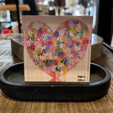 You Give Me Butterflies Block of Love - Multi-Color