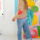 Maxwork Cable Pullover Sweater - Camel