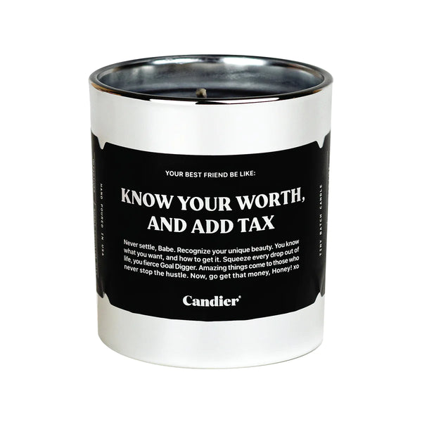 Know Your Worth Candle
