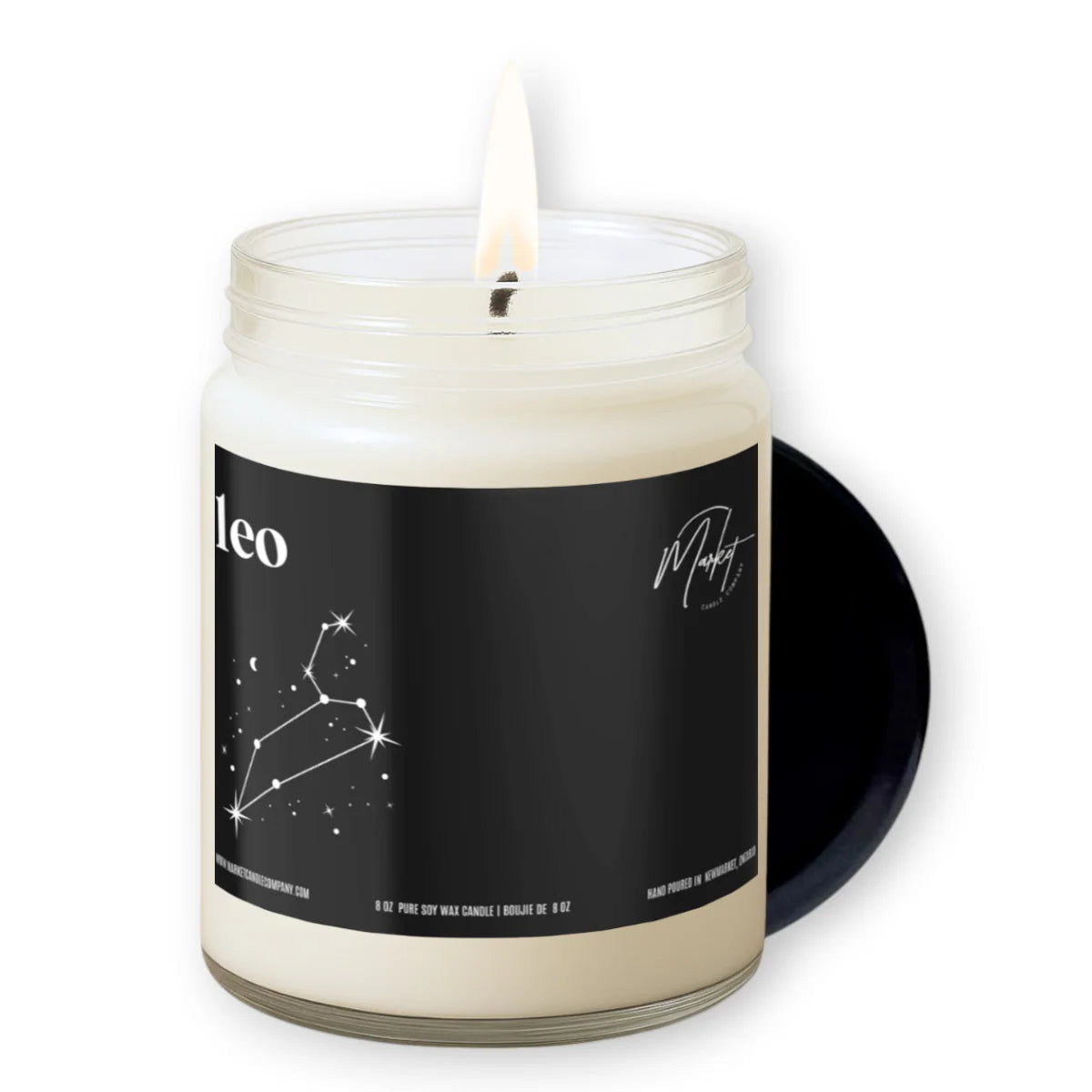 Leo Zodiac Candle