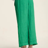 Lola Linen Pant - Shamrock