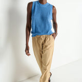 Lucia Tie Waist Pant - Toffee