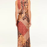 Sierra Skirt - Surreal Patchwork Satin
