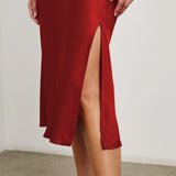 Maya Skirt- Scarlet