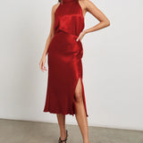 Maya Skirt- Scarlet