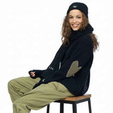 Marlow Imperfect Heart Sweater - Black