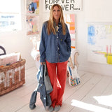 Mia Denim Shirt - True Denim