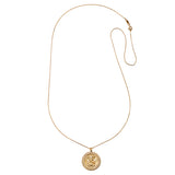 White Topaz Ganesha Necklace
