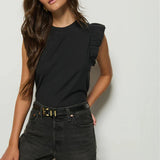 Paulette Tank - Jet Black