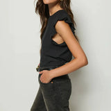 Paulette Tank - Jet Black