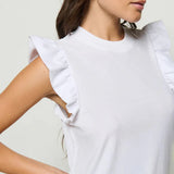 Paulette Tank - White