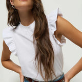 Paulette Tank - White