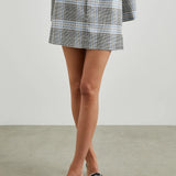 Prim Skirt - Cocoa Sky Check