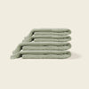 Plush Checkered Beach Towel- Sage