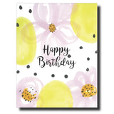 Assorted Blank Birthday Cards- Box of 6