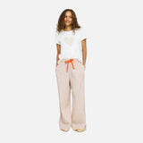 Suke Imperfect Heart Tee - White/Vanilla