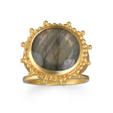 Starburst Labradorite Ring