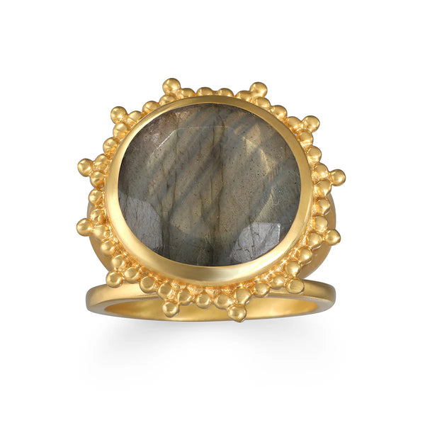 Starburst Labradorite Ring