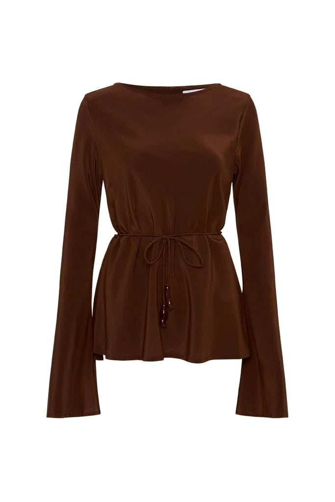 Pian Tunic Top- Cioccolato