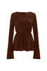 Pian Tunic Top- Cioccolato